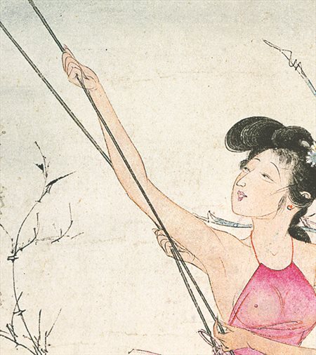 彭泽-胡也佛的仕女画和最知名的金瓶梅秘戏图